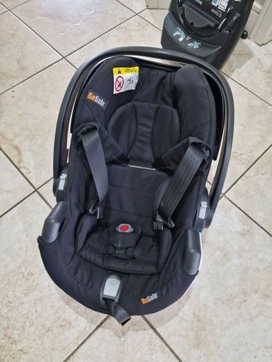 Damaged Be Safe Izi Go Modular Infant Car Seat and Base