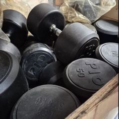 New dumbbells rubber 42kg upwards kgs