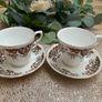 Bone China Cups & Saucers & Jug Image 3