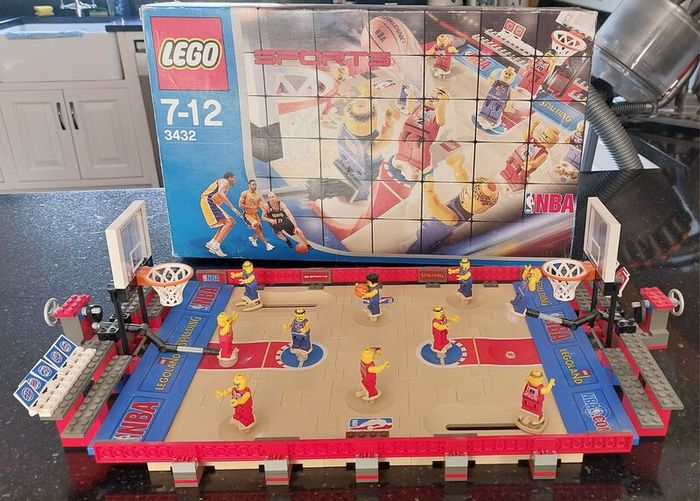 Vintage NBA lego set