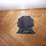 Flowers Cast iron door stopper/ wedge Heavy Image 5