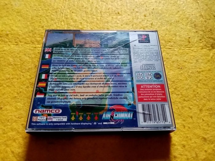 Air Combat PlayStation1 Ps1 PlayStation 2 ps2 games Original