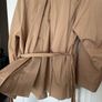 COS short trench coat with pleated back and belt size 10/38 Image 5