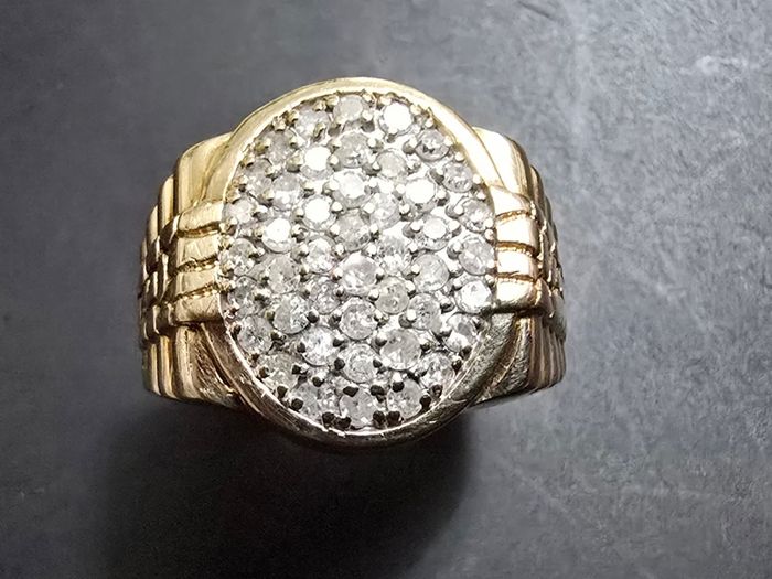 Large "Rolex" Style man's ring