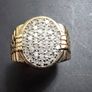 Large "Rolex" Style man's ring Image 3