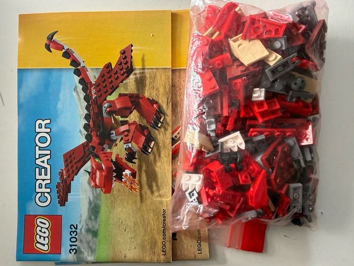 Lego Creator Red Creatures 31032