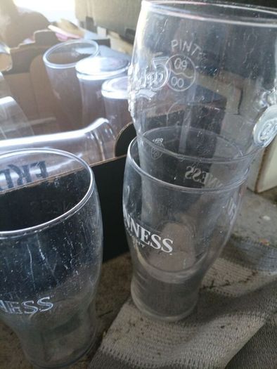 Beer glasses