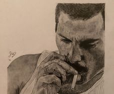 Freddie Mercury Drawing