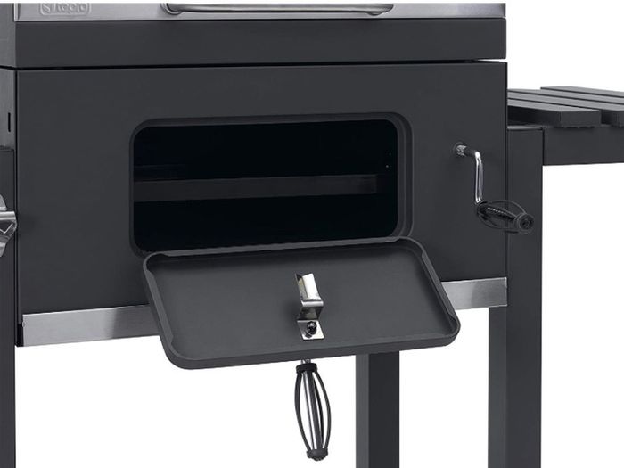 Grillwagen Toronto Click Charcoal Barbecue, Anthracite/Stainless Steel (FREE POSTAGE)