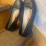 FItlop black leather flat shoes Image 3
