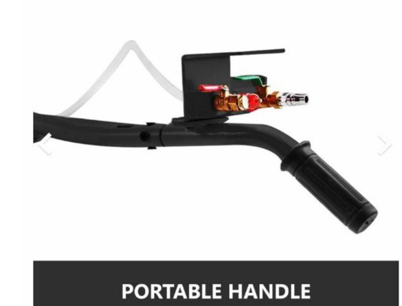 Pneumatic Triple Air Bag Car Jack Trolley 3 Ton 6600 Lbs Cap 400 Mm Lift Height