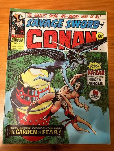 Comic: 'Savage Sword of Conan' no. 9 (May 3,1975)