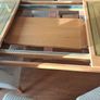 Wills & Gambier oak extending table and 8 chairs. Image 2