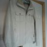 Mango Leather Cream Jacket Image 2
