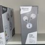 2 Brand New Chrome Gem Ball Wall Lights from Woodies Image 4