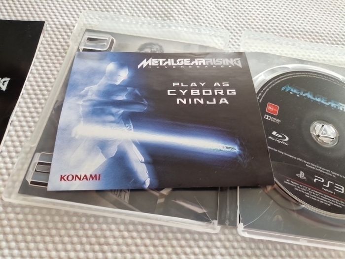 Metal Gear Rising PlayStation3 Ps3 Games Original