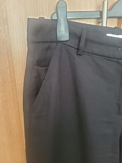Black Wide Leg Trousers