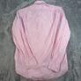 Polo Ralph Lauren Shirt Mens S Pink Micro Check Long Sleeve Regular Fit Image 6