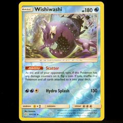 Wishiwashi 62/236 Reverse Holo Rare Sun and Moon Cosmic Eclipse Pokemon Card