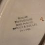1950's Shorter and Sons Serving Dish - Hand Painted Image 4
