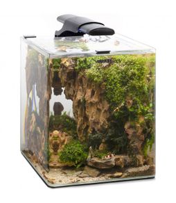 Aquael OptiBent 30 Aquarium Set Black