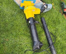 Electric leaf blower and vacuum