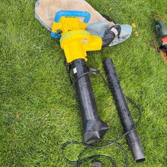 Electric leaf blower and vacuum