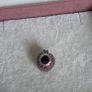 PANDORA red apple pave charm perfect condition fully hallmarked Image 6