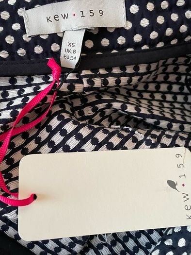 Kew 159 polka dot skirt ladies size 8 New