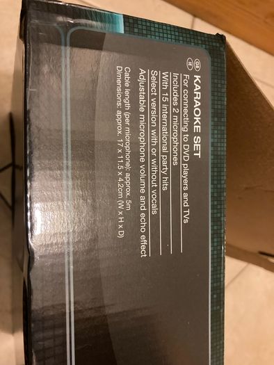 Karaoke set
