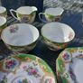 41 piece ABJ Grafton bone china Cheltenham tea set, 1940s, D18 Image 4