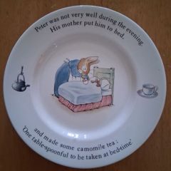 18cm Beatrix Potter Peter Rabbit Wedgwood plate