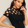 Women black blouse S-M Image 6