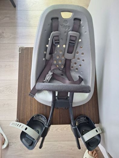 Thule Yepp Mini Front Child Bike Seat, Grey