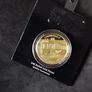 Australian Gold " Melbourne Victoria " Souvenir Medallion - 24K Rolled Gold Plated Image 2