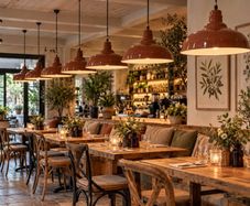 6 large Industrial Pendant Lights