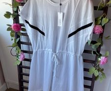 dress Bnwt Molly bracken white & black contrast dress sporty style