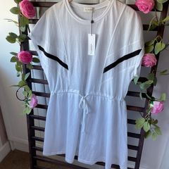 dress Bnwt Molly bracken white & black contrast dress sporty style