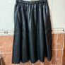 Anthropologie Jacie Faux Leather Skirt - Size L Petite Image 9