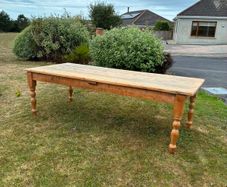 Antique farm house wooden dining set