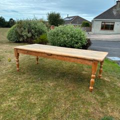 Antique farm house wooden dining set