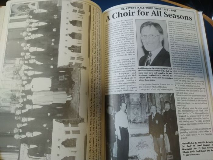 St. Peter's Choir, Drogheda interest