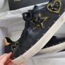 Rebecca Minkoff Michell black and gold leather trainers Sz 41 (Fit 8-8.5UK) - Rrp 195 - BNIB Image 8