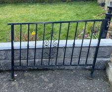 wrought iron rail
