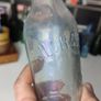 120 - Vintage Cork City Kiloh Clear Glass Lemonade Soda Kali Seltzer Water Embossed Lettering Decorative Collectible Bottle Image 3