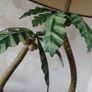 Mid-century pair of toleware palmtree lamps Image 2
