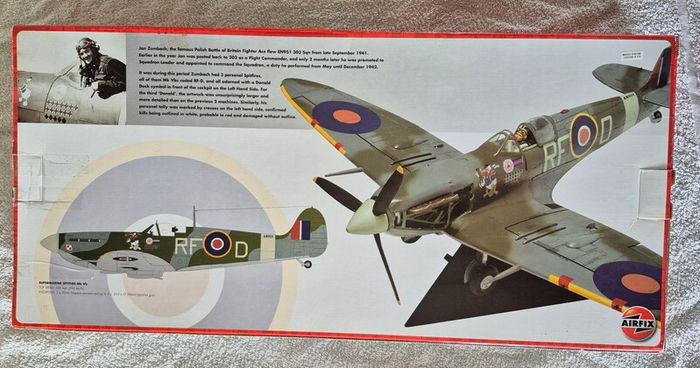Airfix, 1/24th scale, Supermarine Spitfire MKVB