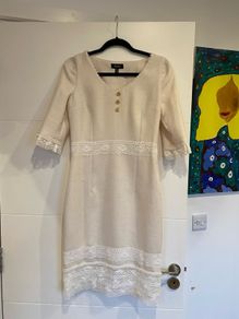 Cream dress