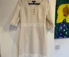 Cream dress