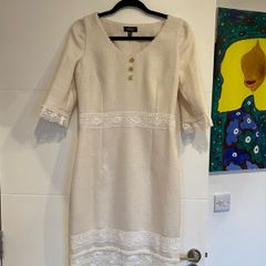 Cream dress